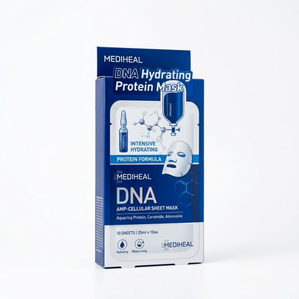 Mặt nạ tế bào gốc Mediheal DNA Hydrating Protein Mask (Hộp 10 miếng)